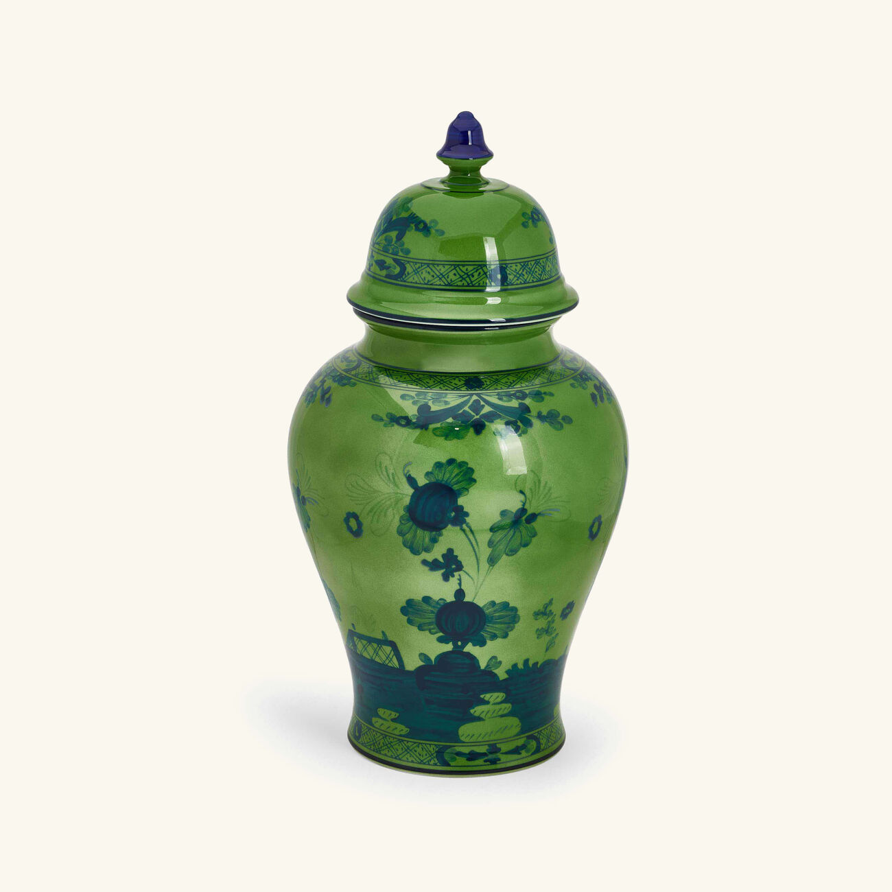 ginori 1735 potiche oriente italiano malachite vase