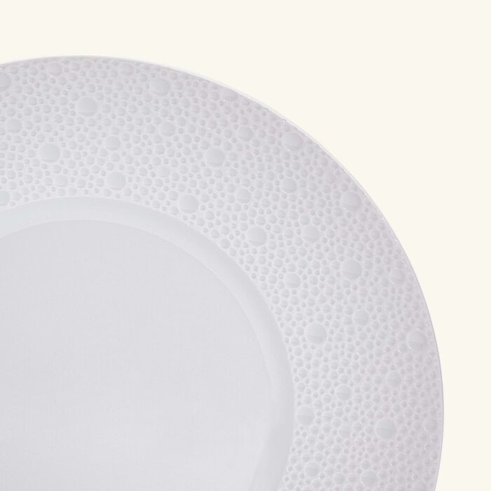 bernardaud ecume salad plate round white 21cm
