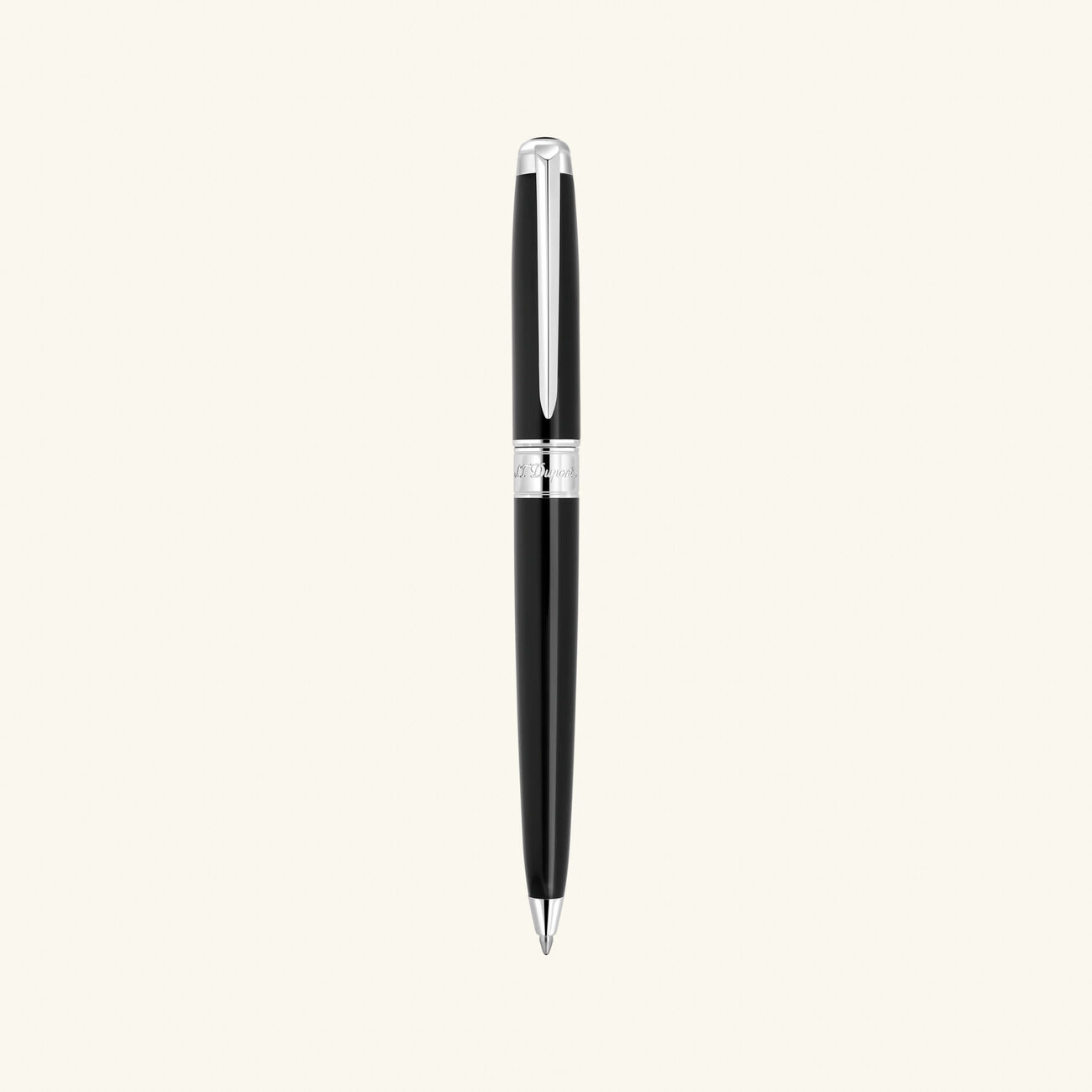 Line D Eternity Ballpoint Pen Black st dupont line d eternity ballpoint pen black