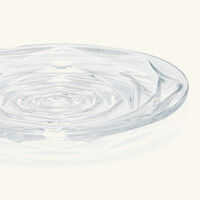 Swing Plate Round Clear 13cm baccarat swing plate round clear 13cm