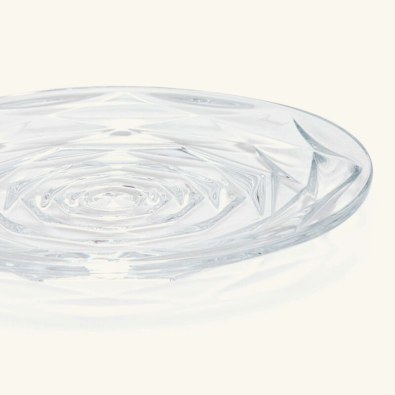 Swing Plate Round Clear 13cm baccarat swing plate round clear 13cm