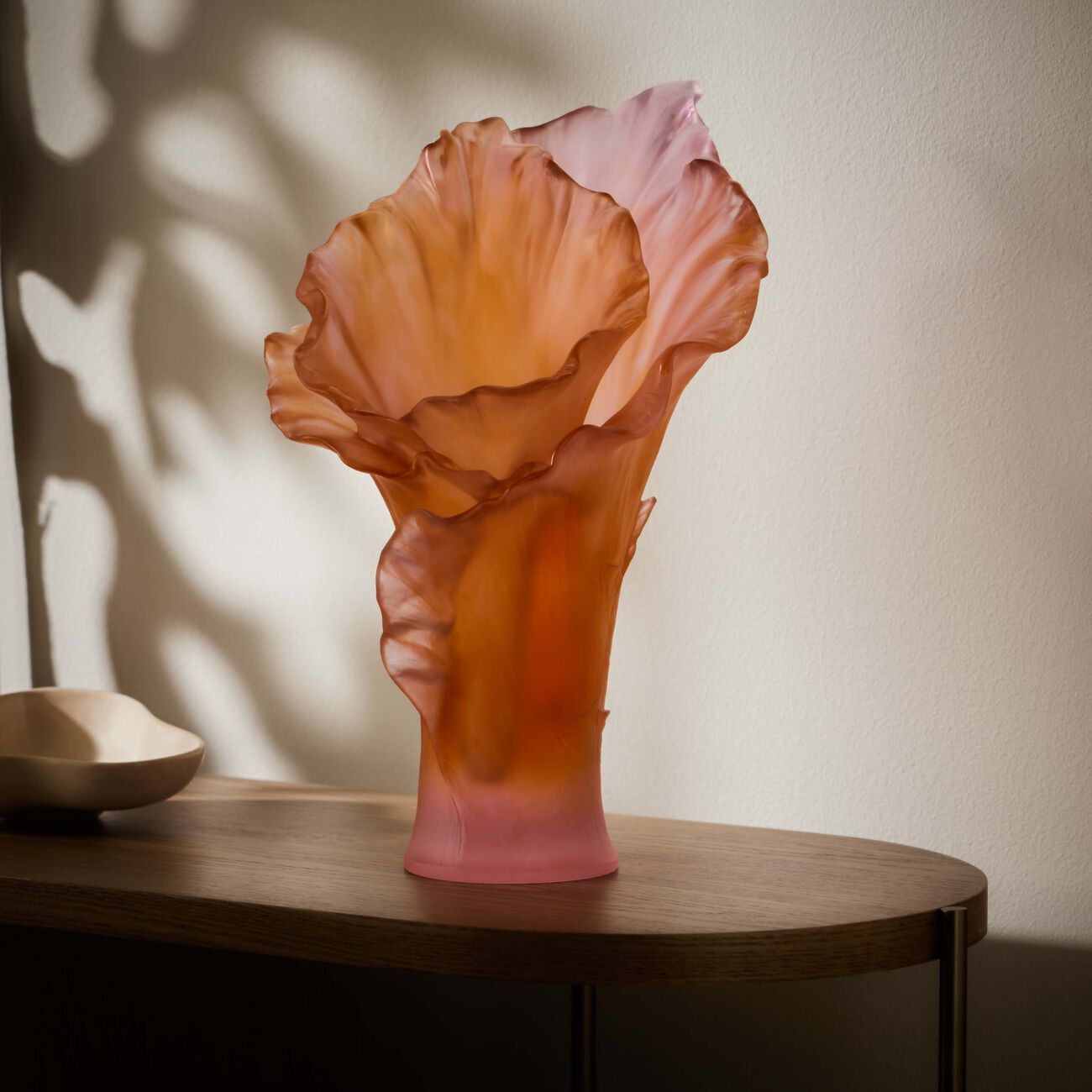 Arum Rose Vase Large Pink daum arum rose vase large pink