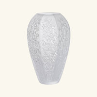 lalique sakura vase small clear