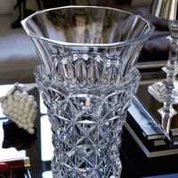 baccarat celimene vase large clear
