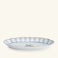 bernardaud brocante serving platter blue 21cm