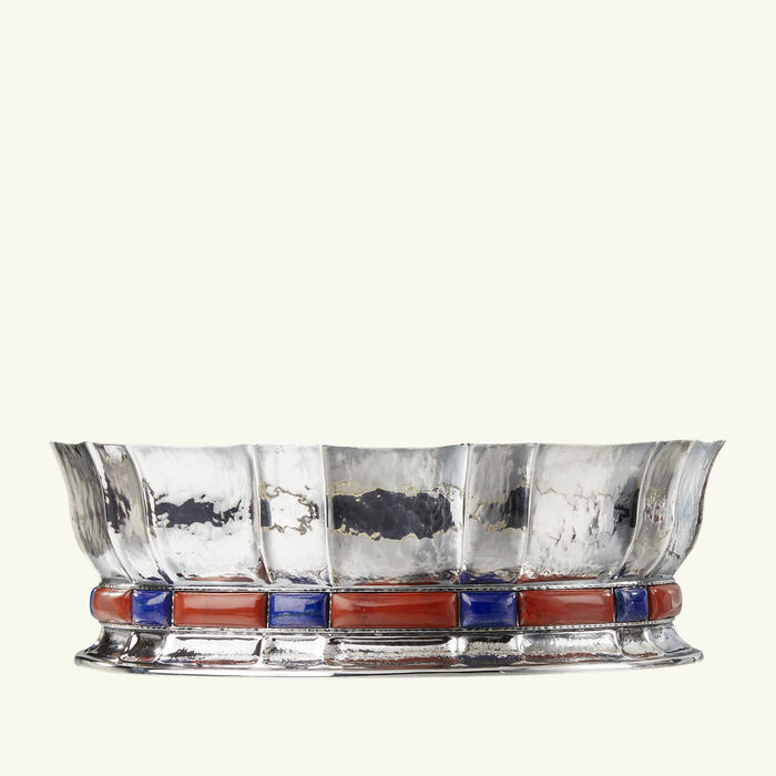 buccellati doge centrepiece bowl red large
