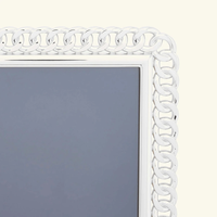 رالف لورين هوم إطار الصور بليك مطلي بالفضة 20 25سم