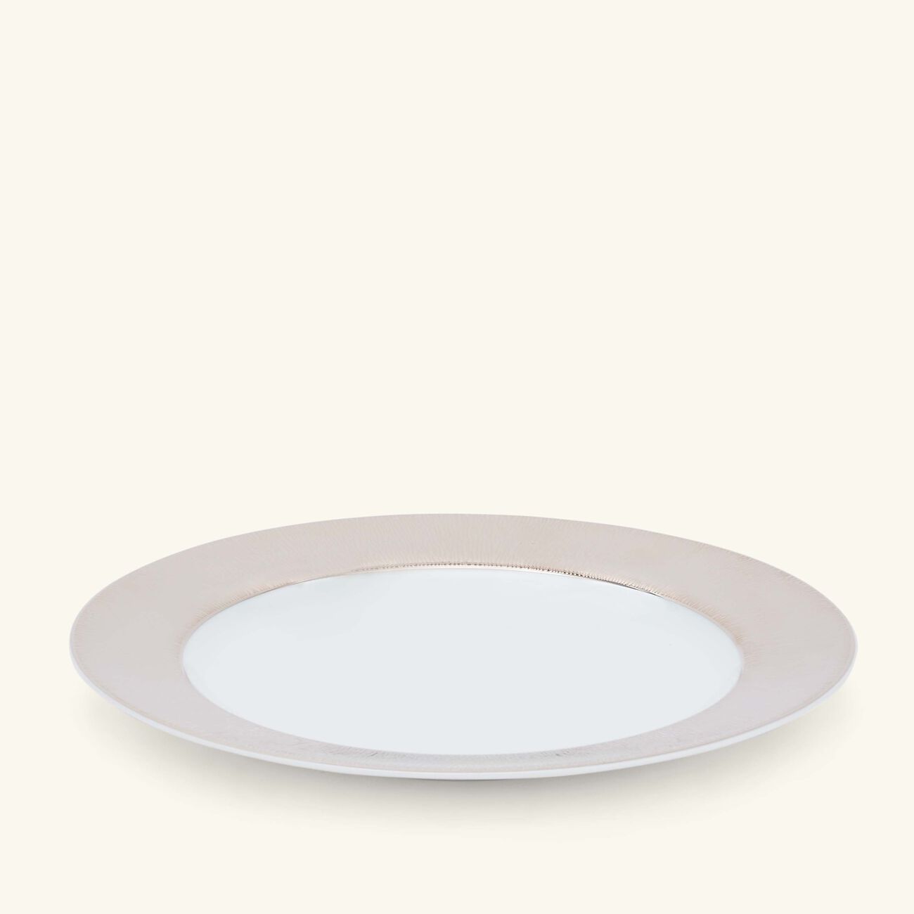 Dune Salad Plate Round White 21cm bernardaud dune salad plate round white 21cm