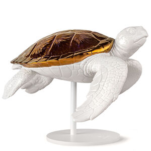 Sea Turtle Ii Sculpture, medium