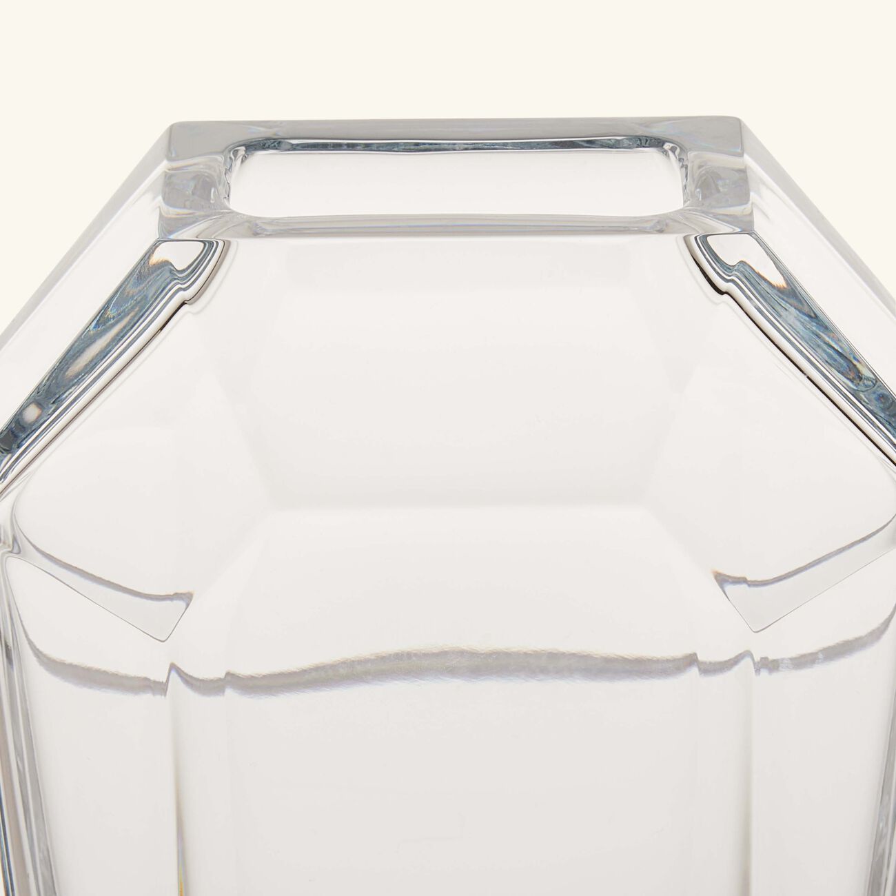 Octogone Bud Vase Small Clear baccarat octogone bud vase small clear