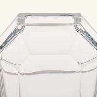 Octogone Bud Vase Small Clear baccarat octogone bud vase small clear