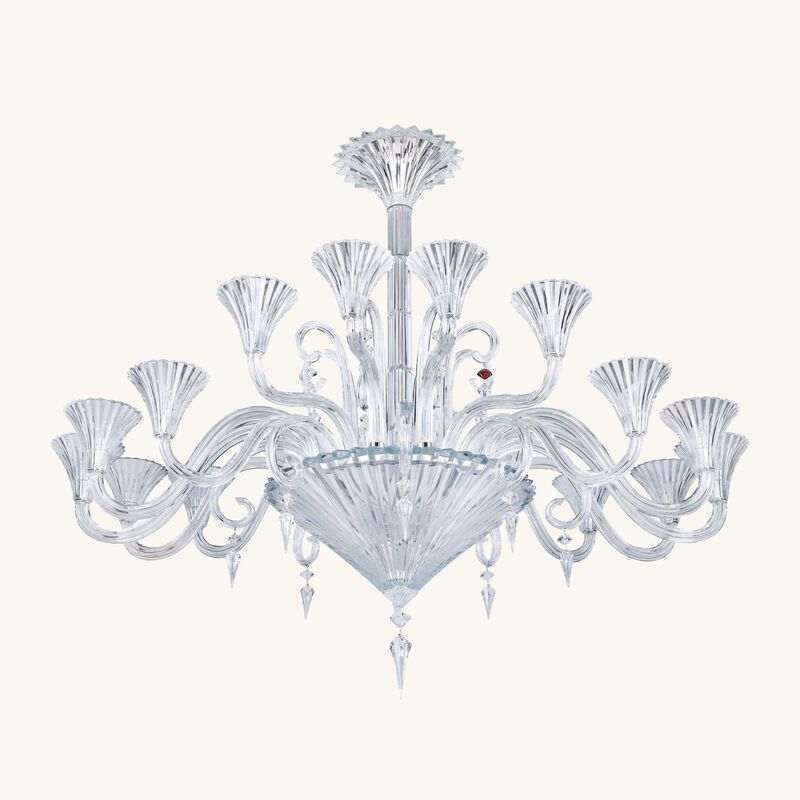 baccarat mille nuits chandelier oval 18 lights