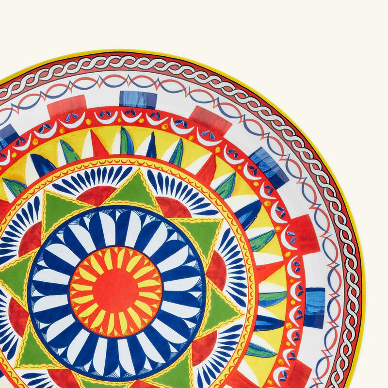 dolce gabbana casa carretto platter round 40cm