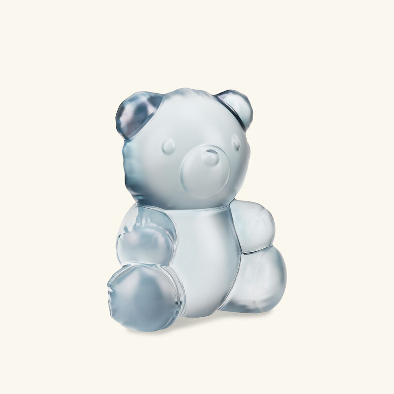 Teddy Air Sculpture Large Blue lalique teddy air sculpture large blue