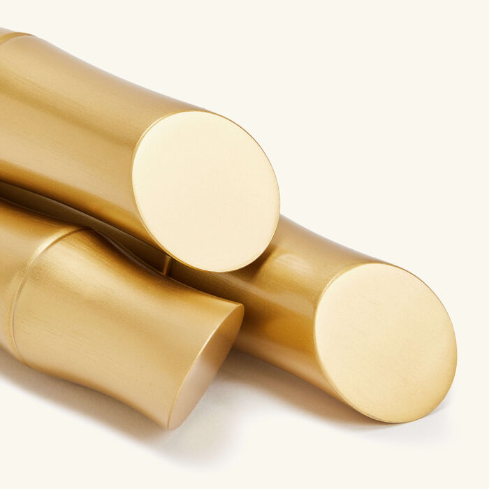 l objet bamboo bookends gold
