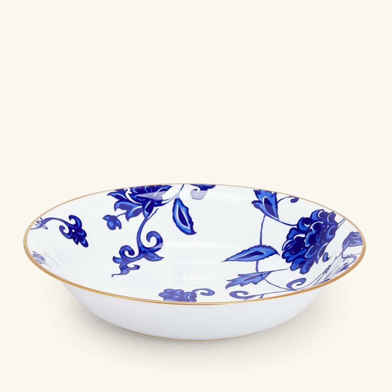 Prince Bleu Serving Bowl Blue 24cm bernardaud prince bleu serving bowl blue 24cm