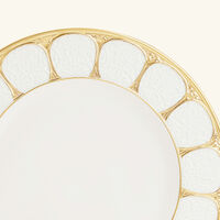 villari amour dinner plate white 27cm