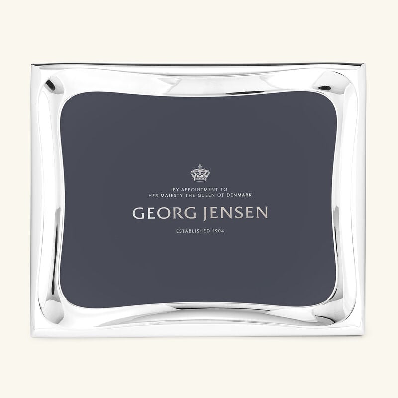 georg jensen cobra picture frame silver large