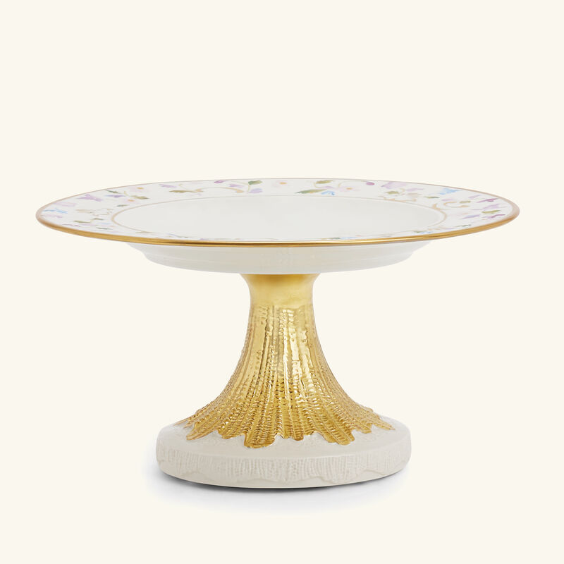 villari taormina cake stand white