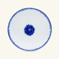 In Bloom Deep Salad Bowl Blue bernardaud in bloom deep salad bowl blue