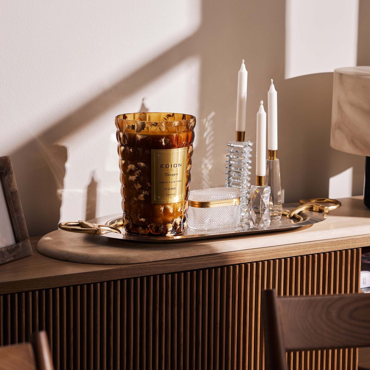 إديون الشمعة المعطرة توباكو أمبر 4 كغ