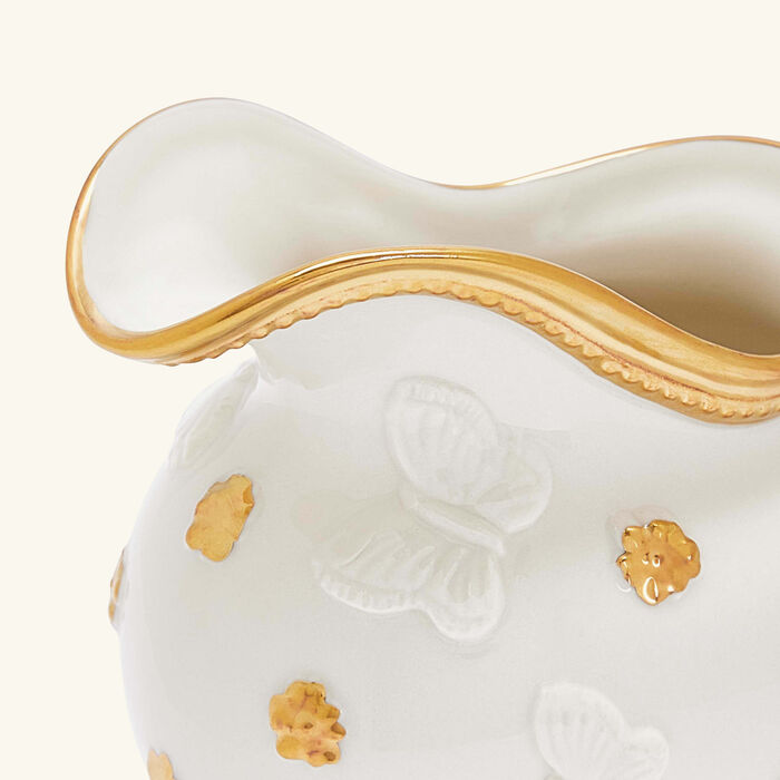 villari butterfly milk pitcher white