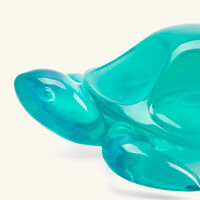 Acrylic Tortoise Figurine Small Blue jonathan adler acrylic tortoise figurine small blue