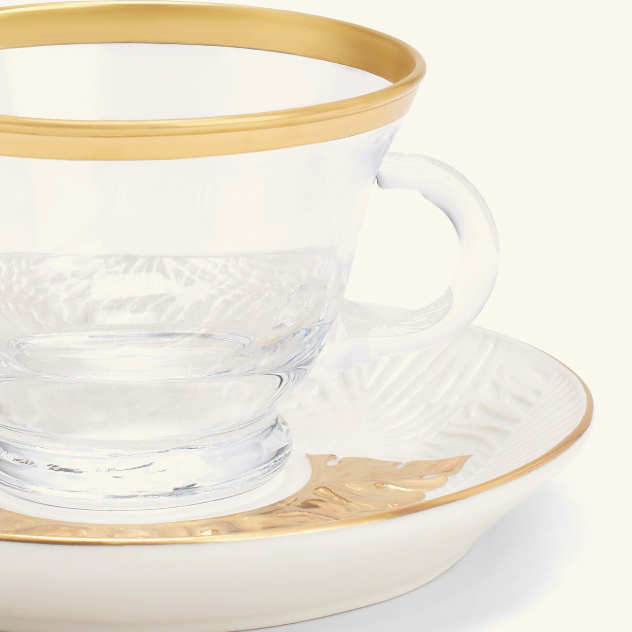 Acapulco Cappuccino Cup & Saucer Clear villari acapulco cappuccino cup saucer clear