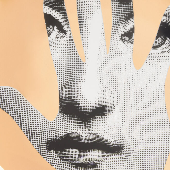 fornasetti tema e variazioni no 15 wall plate gold