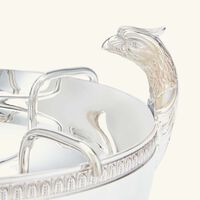 christofle malmaison caviar serving set silver plated