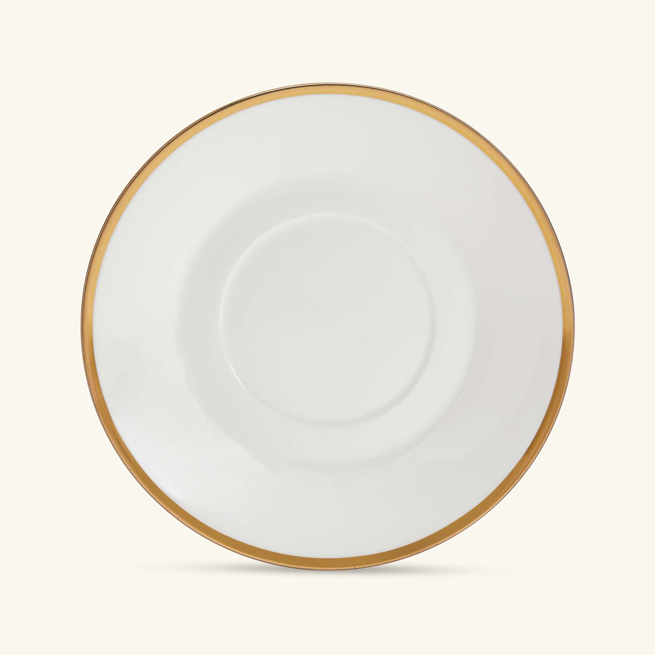 دملاج طقم قمر المؤلف من 6 فناجين للشاي مع صحونها باللون الأبيض