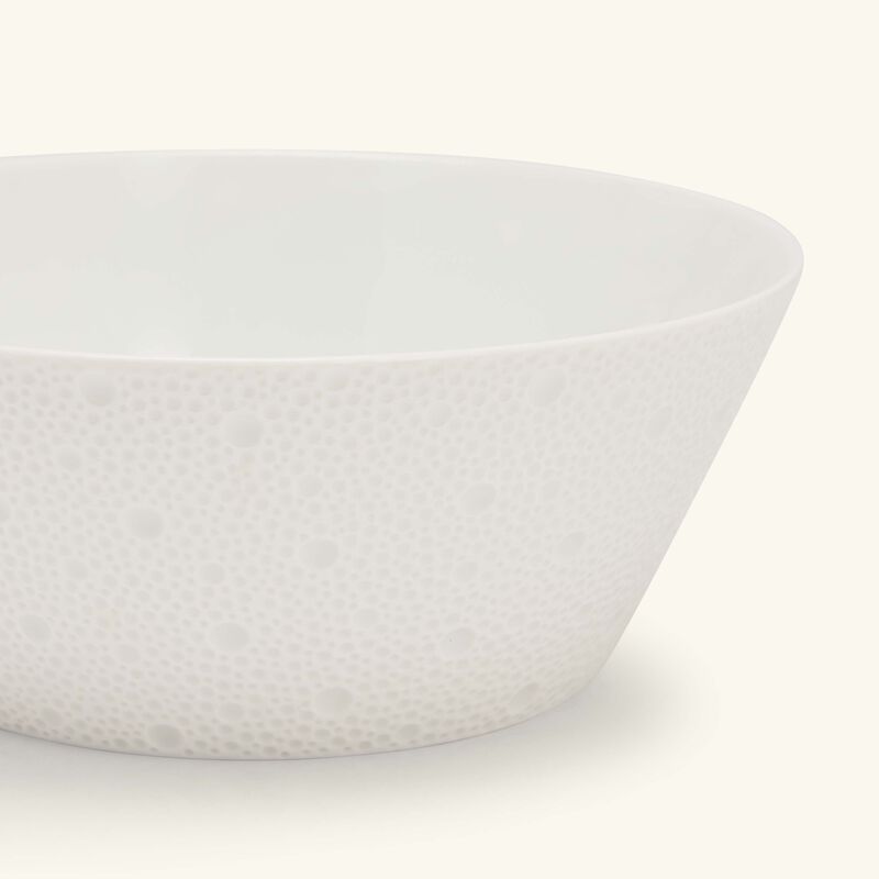 Ecume Salad Bowl White 20cm bernardaud ecume salad bowl white 20cm