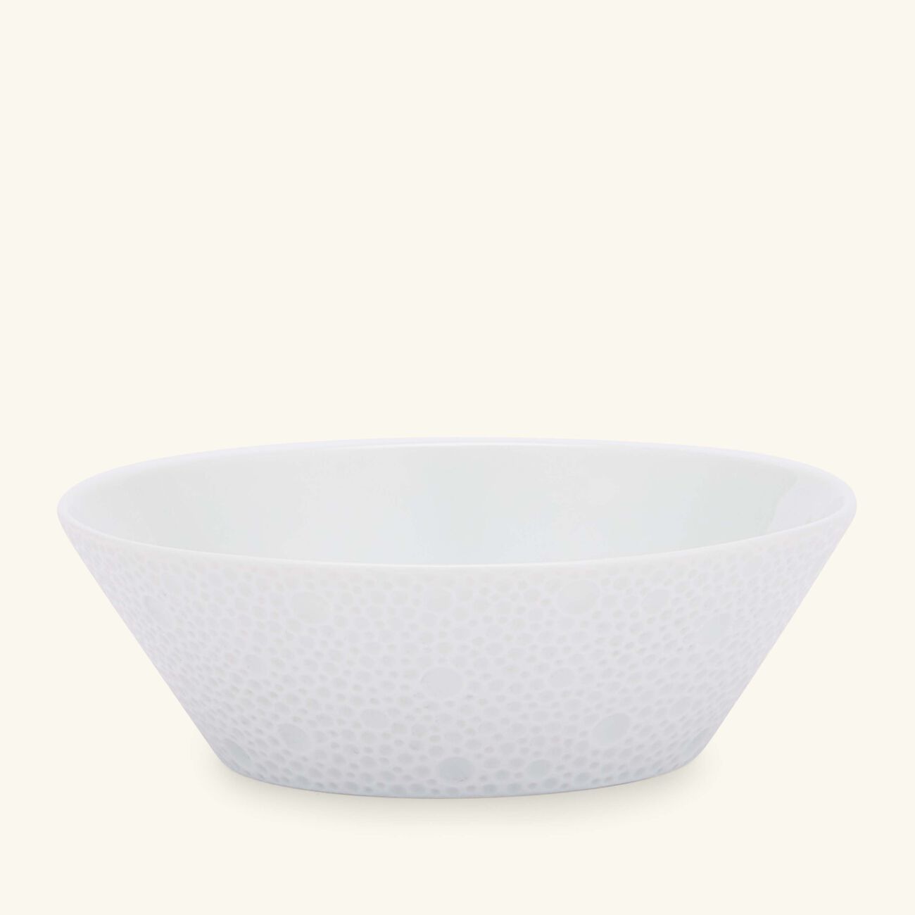 Ecume Candy Dish White bernardaud ecume candy dish white