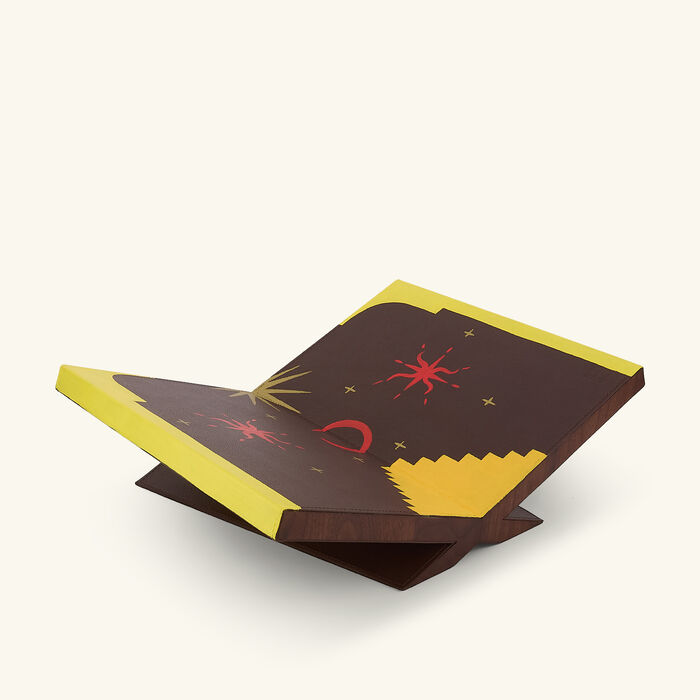 assouline culture classic bookstand brown