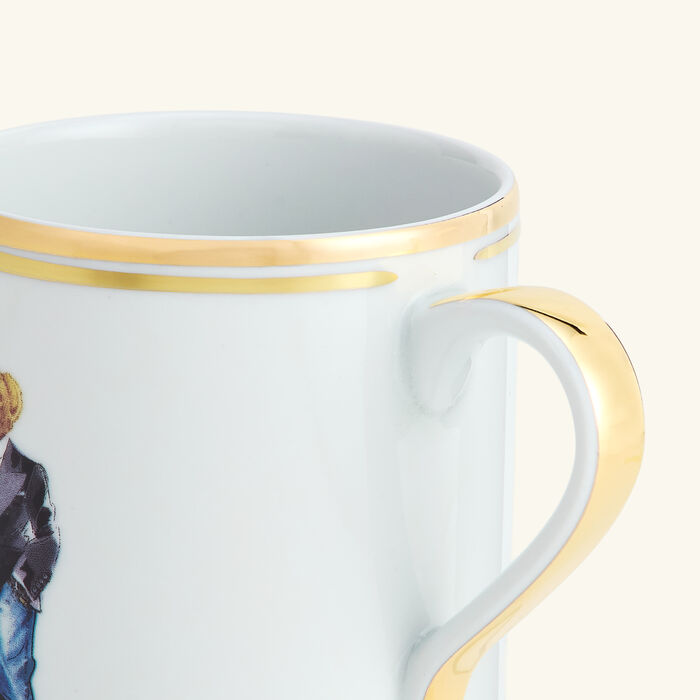Wilshire Tux Bear Mug White Set of 4 ralph lauren home wilshire tux bear mug white set of 4