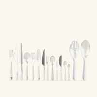 كريستوفل طقم الفضيات إنفيني مؤلف من 76 قطعة باللون الفضي