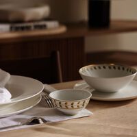 Constance Soup Bowl Green bernardaud constance soup bowl green