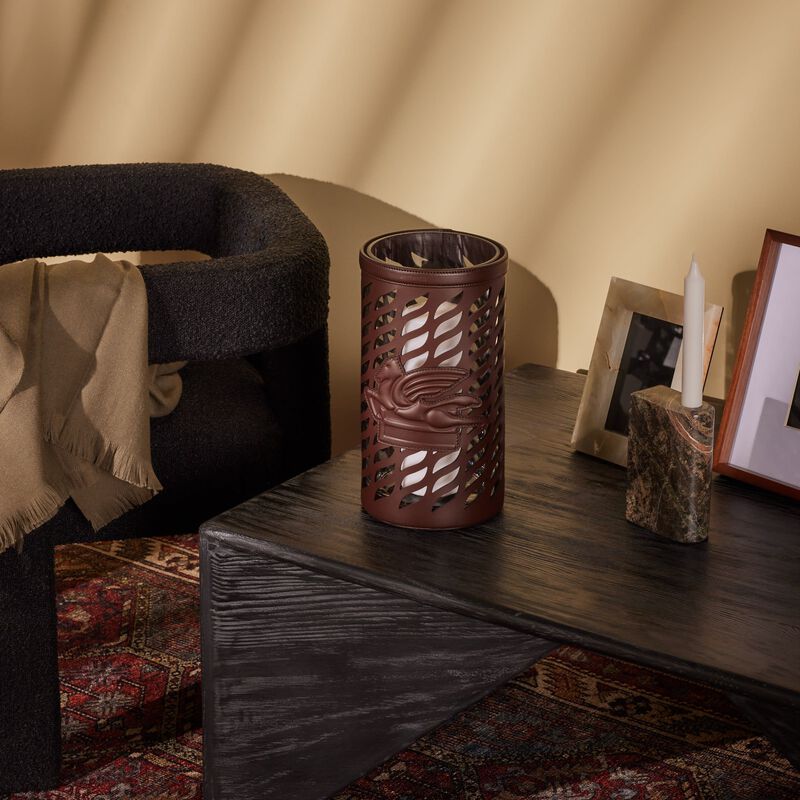 Drill Vase Medium Dark Brown etro drill vase medium dark brown