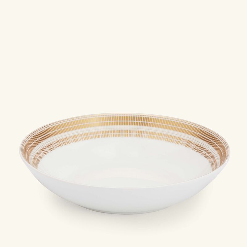 bernardaud canisse soup plate round brown 19cm