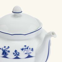 bernardaud chateaubriand couleur tea pot blue