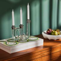 Pompidou Candle Holder Clear jonathan adler pompidou candle holder clear