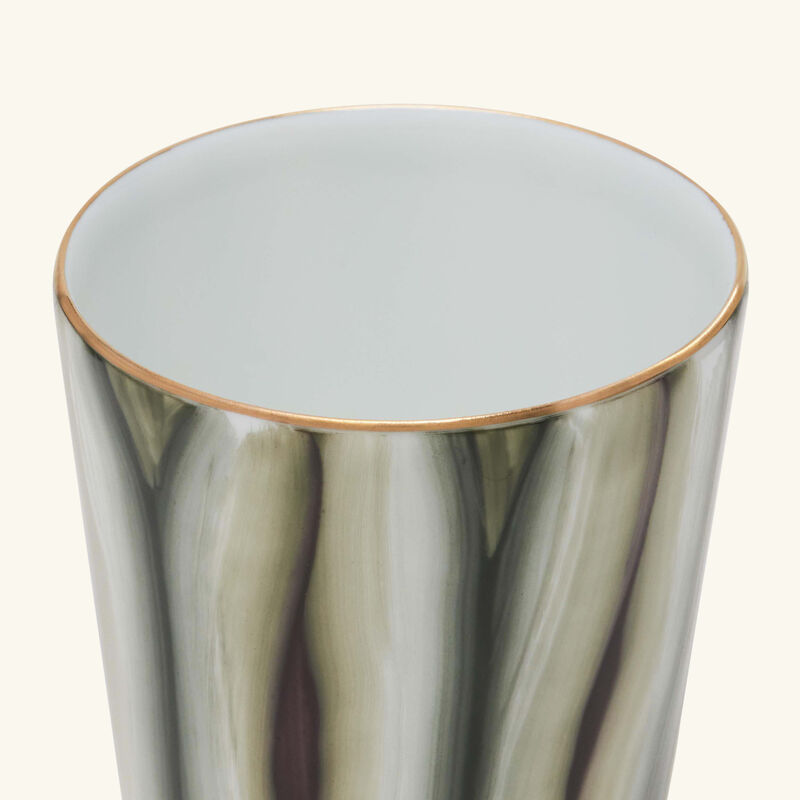 marie daage handpainted drinking glass green