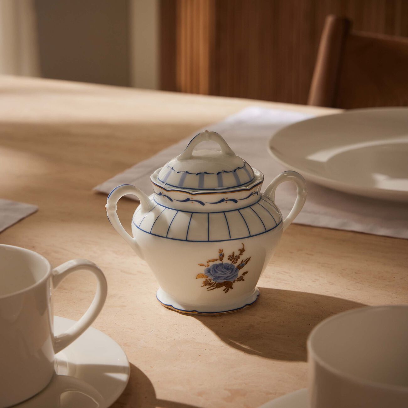 Brocante Sugar Bowl Blue bernardaud brocante sugar bowl blue