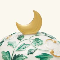 villari taormina incense burner green