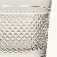 baccarat diamant tumbler drinking glass clear