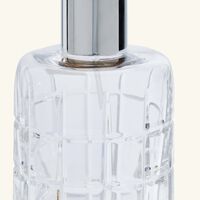 ماريو تشيوني زجاجة عطر أسطوانية الشكل مع مضخة