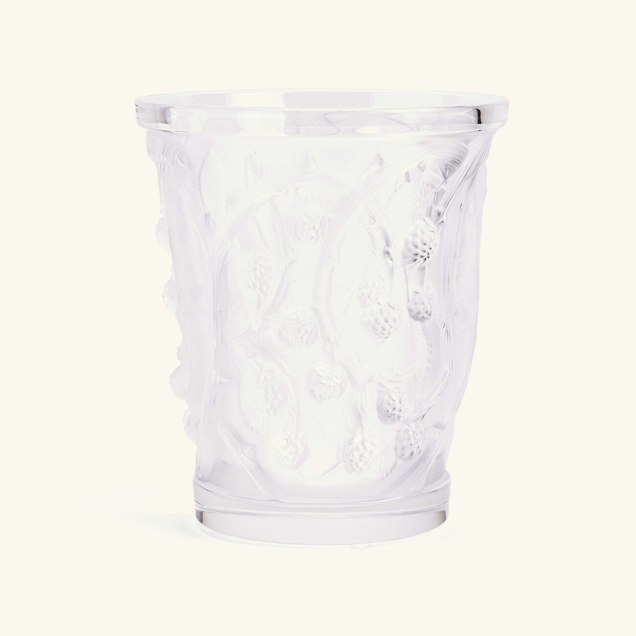 Mures Vase Small Clear lalique mures vase small clear