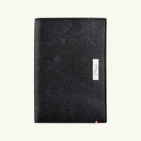 Line D Leather Wallet Black st dupont line d leather wallet black