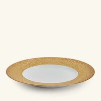 Ecume Charger Plate Round Gold 31cm bernardaud ecume charger plate round gold 31cm
