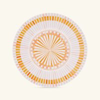 Terra Rosa Bread & Butter Plate Round Orange 16cm bernardaud terra rosa bread butter plate round orange 16cm